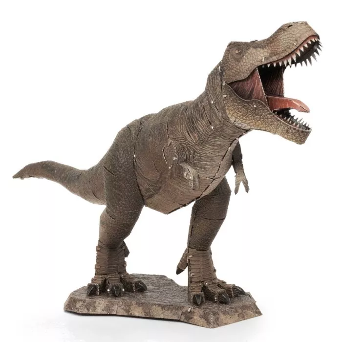 Metal Earth Tyrannosaurus Rex Model Kit - Colorful & Detailed