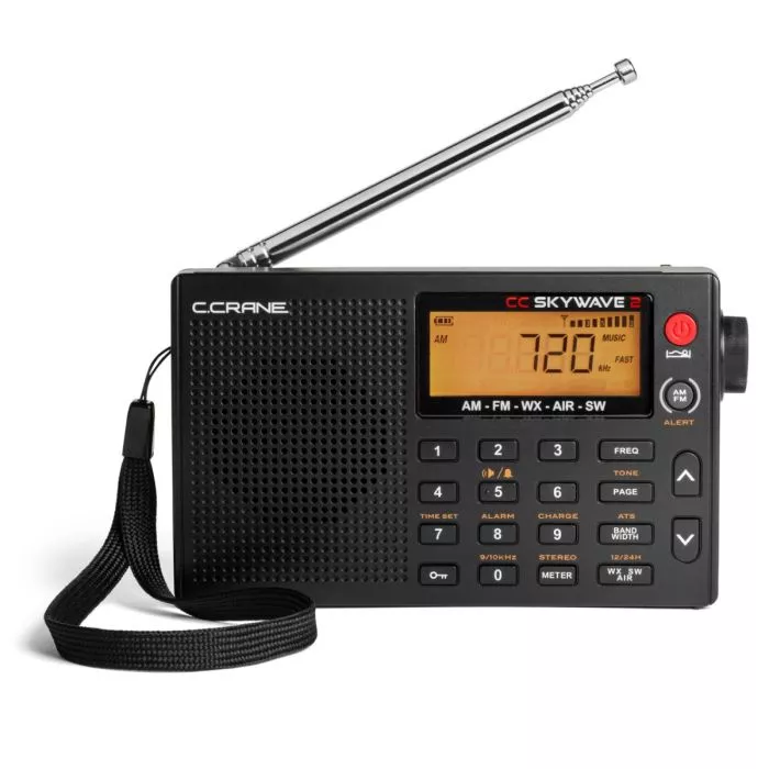 C.Crane CC Skywave 2 Radio - AM, FM, SW, WX & Aviation Bands