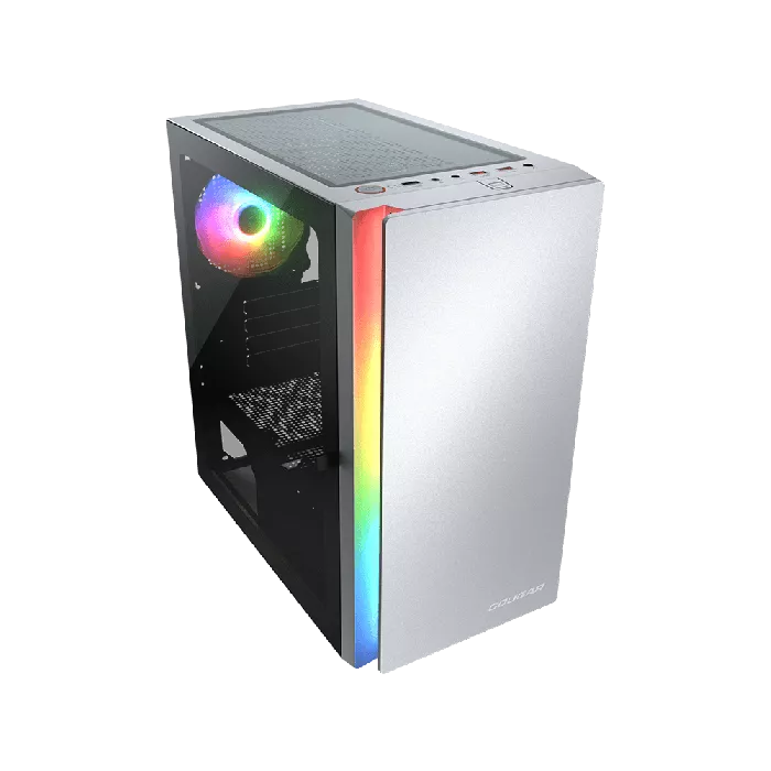 Cougar Purity White RGB PC Case/Chassis GigaParts.com