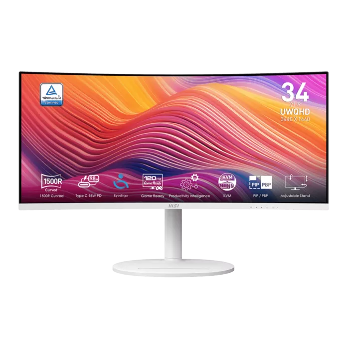 MSI Modern MD342CQPW Monitor - Thumbnail 5