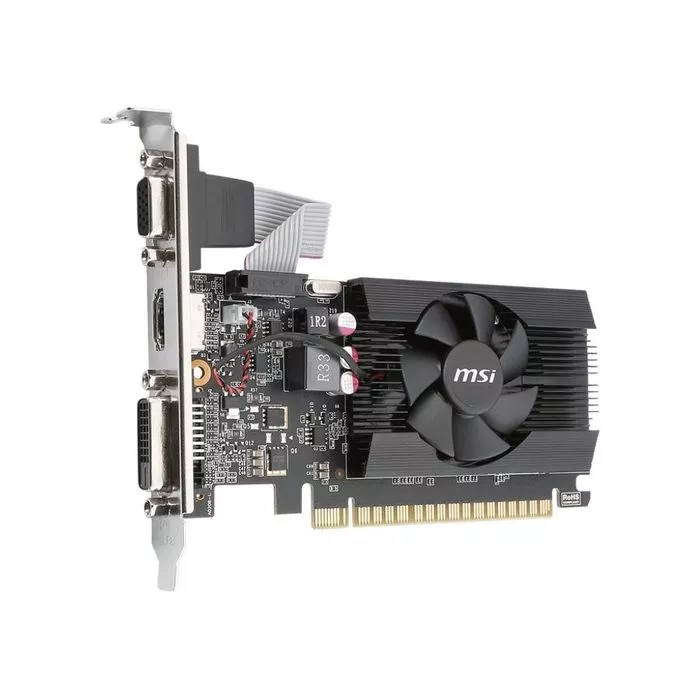 MSI GeForce GT 710 OC 2GB GDDR3 Low Profile GPU - G7102D3P