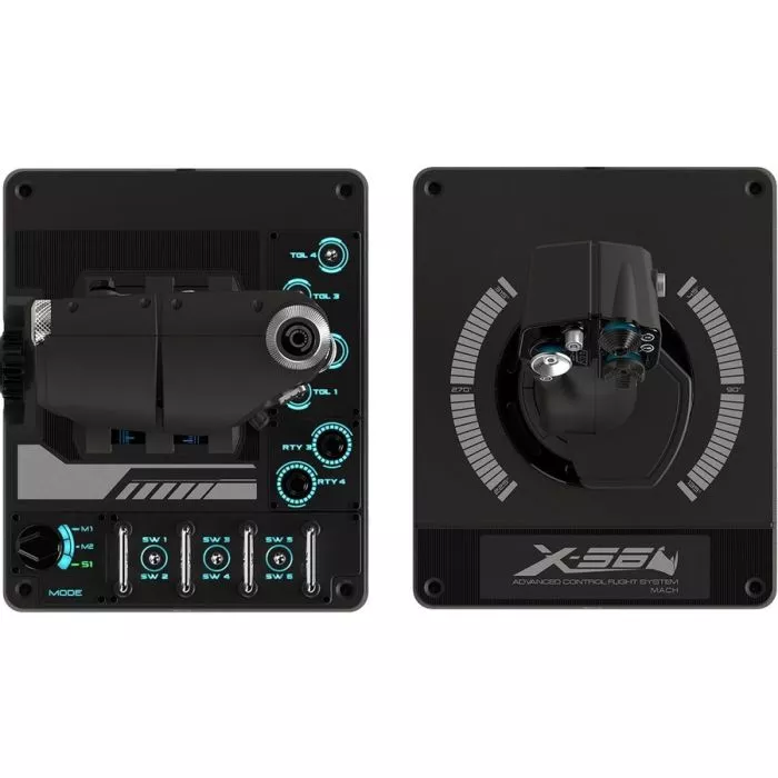 Logitech X56 H.O.T.A.S. RGB Throttle and Stick Controller