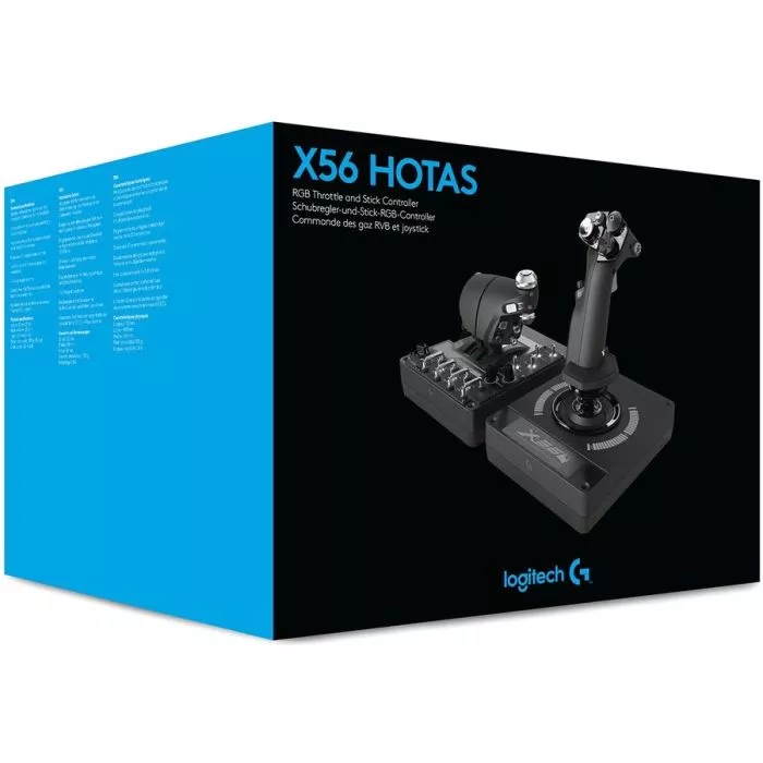 Logicool X56 HOTAS スロットルのみ OPEN BOX Logitech X56 H.O.T.A.S. RGB Throttle and Stick