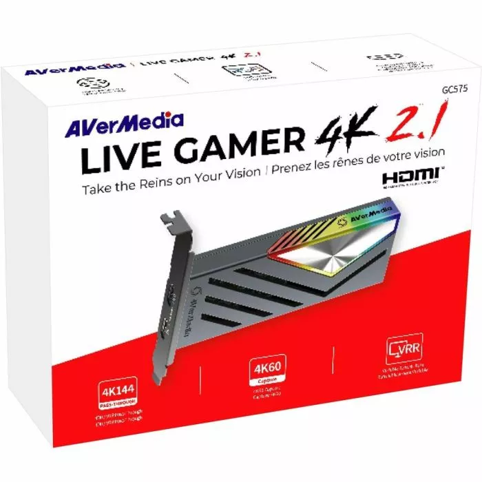 AVerMedia GC575 4K 2.1 HDMI Capture Card - Ultimate Gaming