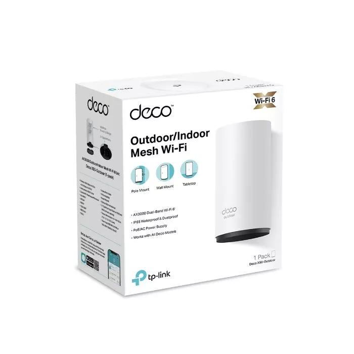 TP-Link Deco X50-Outdoor AX3000 Mesh WiFi 6 Unit | GigaParts.com