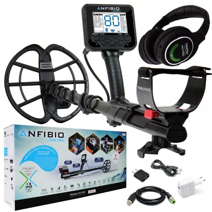 金属探知機Nokta Makro Anfibio Nokta Makro Anfibio Multi Waterproof Metal Detector Multi