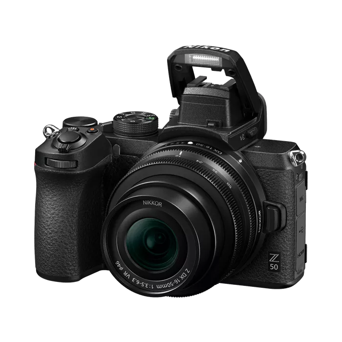 Nikon Z50 Mirrorless Camera with NIKKOR Lenses - Compact