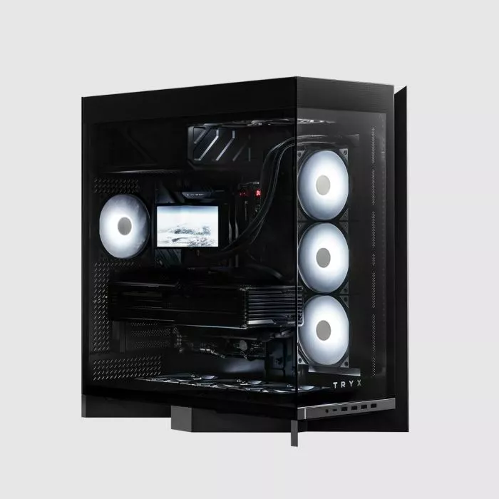 Tryx Luca L70 Black Mid-Tower PC Chassis - E-ATX Design