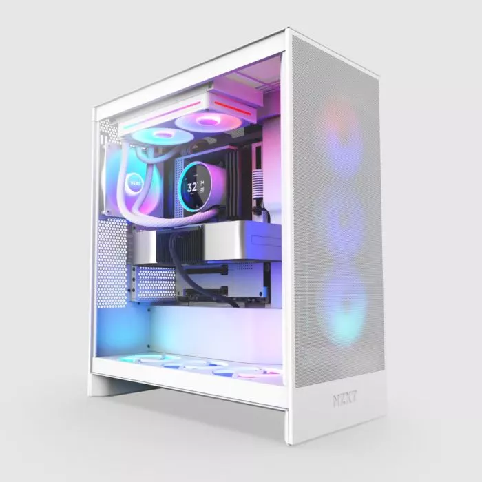 NZXT Kraken Elite RGB 240 AIO Liquid Cooler - White | GigaParts.com