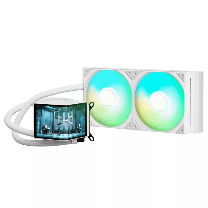 Tryx Panorama ARGB 280mm AIO CPU Cooler - White Design | GigaParts.com