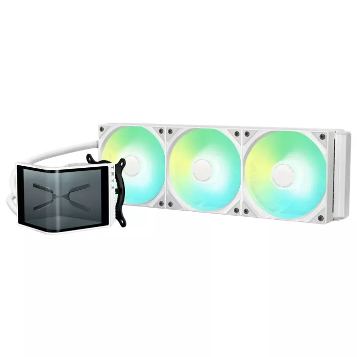 Tryx Panorama SE ARGB 360mm AIO CPU Cooler - White | GigaParts.com