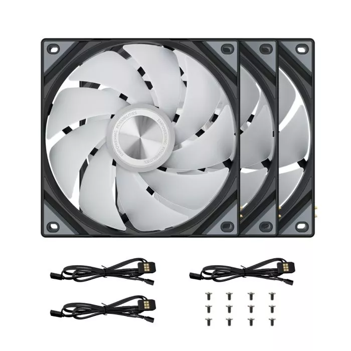 TRYX ROTA SL 120 ARGB Black Case Fans - 3 Pack | GigaParts.com