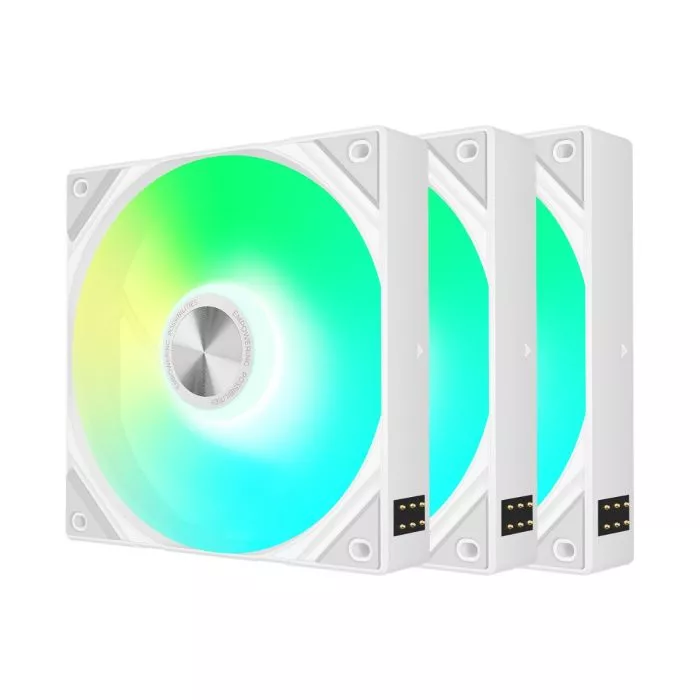 TRYX ROTA SL 120 ARGB White Case Fans 3-Pack | Cool & Style