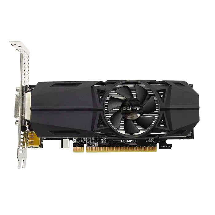 GIGABYTE GeForce GTX 1050 Ti OC 4GB Low Profile GPU | GigaParts.com