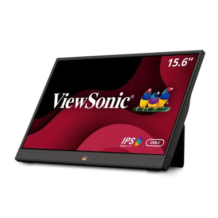 ViewSonic VA1655 15.6in 1920x1080 FHD Portable IPS Monitor with USB-C and HDMI