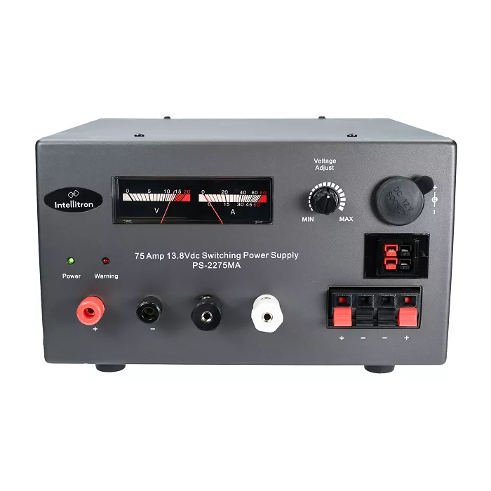Intellitron PS-2275MV 75amp Switching Power Supply with Binding