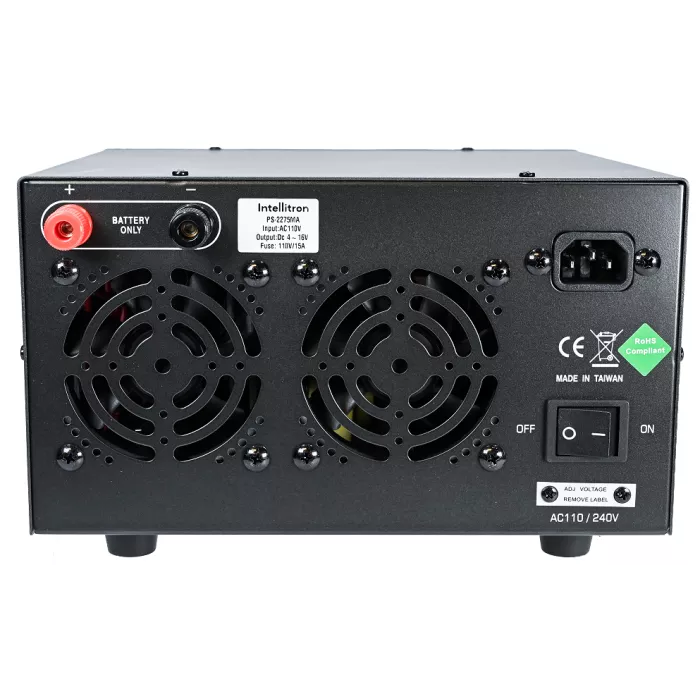 Intellitron PS-2275MV 75amp Switching Power Supply with Binding