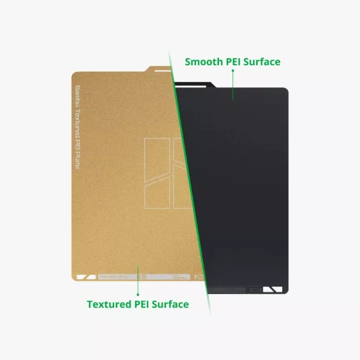 Bambu Dual-Texture PEI Plate for A1 mini | GigaParts.com