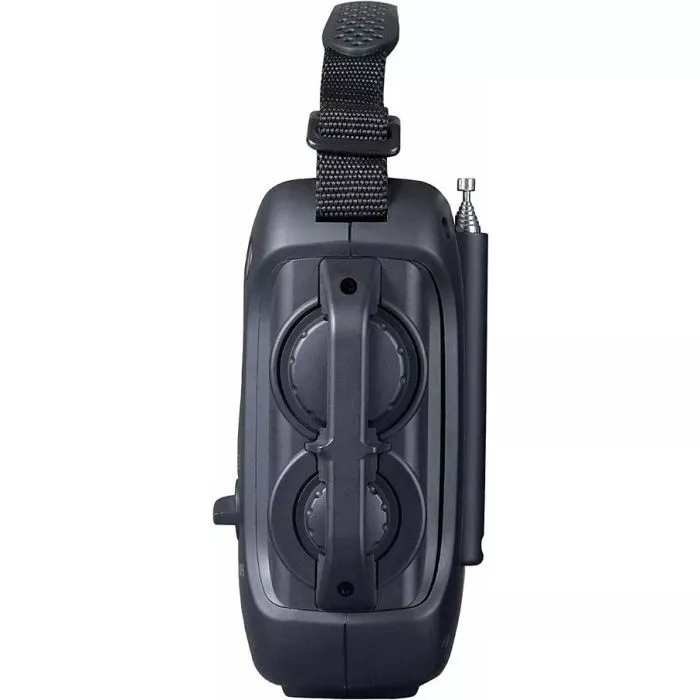 Radio FM D'urgence FM/AM/SW Radio à Manivelle Solaire Carte Mémoire