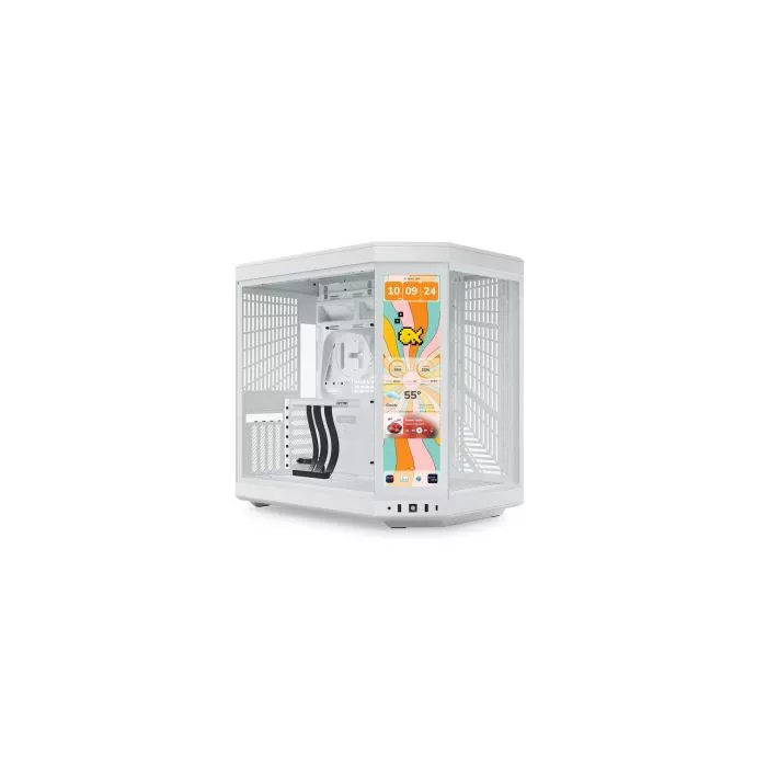 HYTE Y70 touch infinite Mid-Tower ATX TG - Snow White - CS