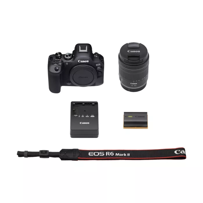 Canon EOS R6 Mark II Mirrorless Camera with RF 24-105mm Lens