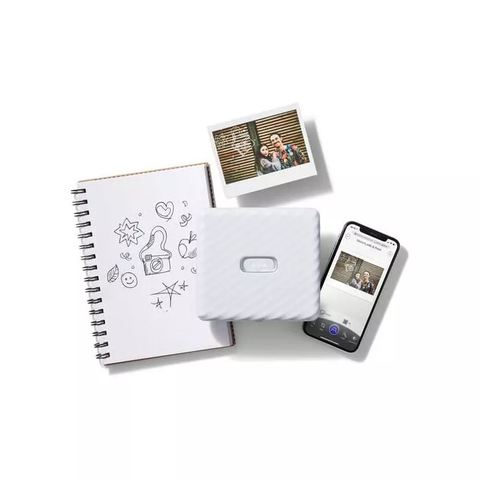 Fujifilm Instax Wide Link Printer - Ash White | Photo Printing