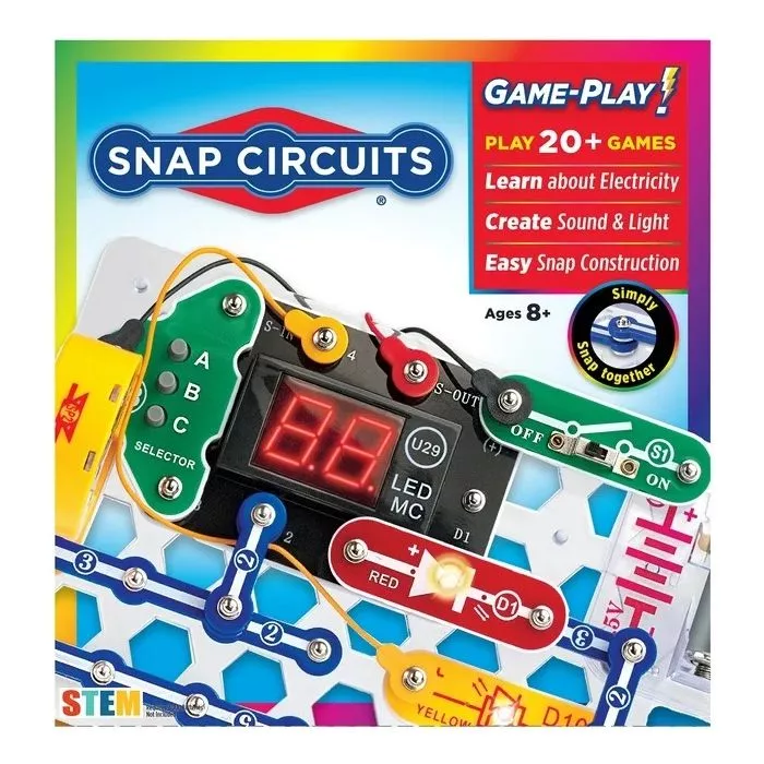 Elenco SCGMPLY Snap Circuits Game Play Fun STEM Learning