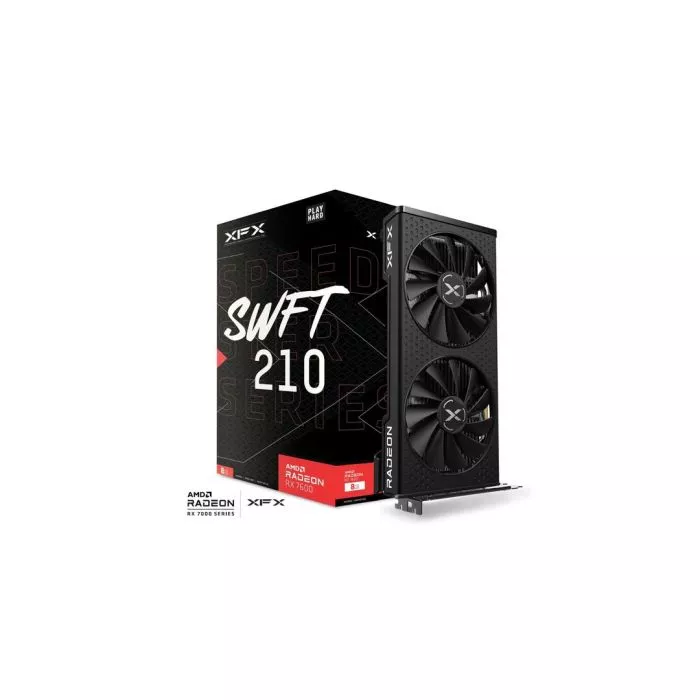 XFX SPEEDSTER SWFT 210 Radeon RX 7600 - 1080p Gaming Power