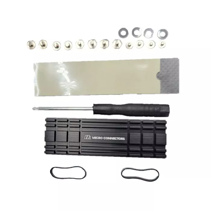 Kit De Vis SSD M.2 NVMe Complet - 26 Pièces Avec Tournevis Magnétique | Compatible PS5, ASUS, MSI, Gigabyte