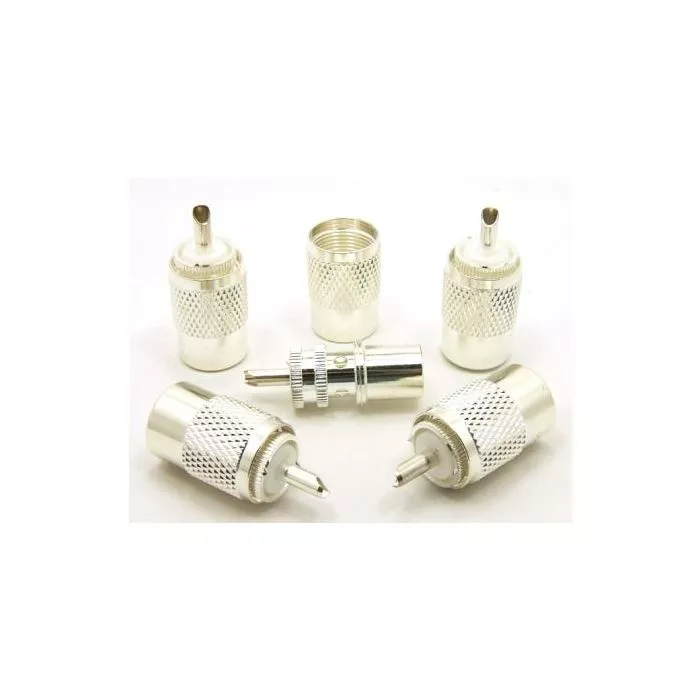 UHF PL259 Stecker-Crimp – 10 Stück Für LMR400 RG8 Kabel, Ham Radio Zubehör