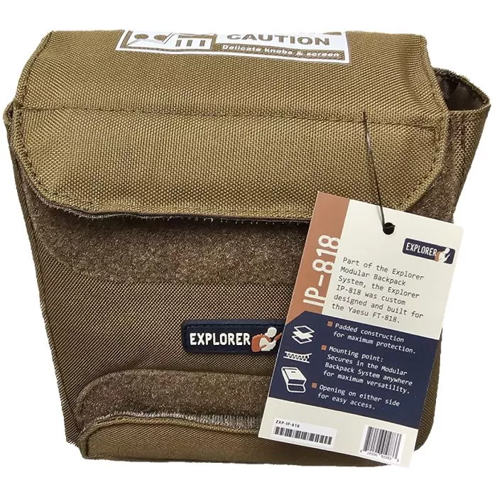 Explorer IP-818 Modular Backpack Add-on for FT-818 Radio