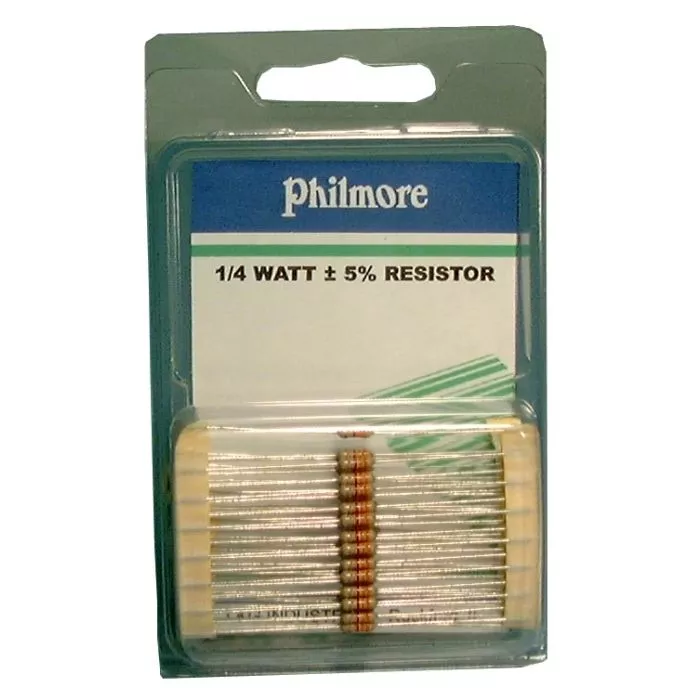Lotto Di 4 Resistenze Ohmite A Filo 2700 Ohm 10 Watt 5% - Modello N7805 - Nuove (Sfuse)