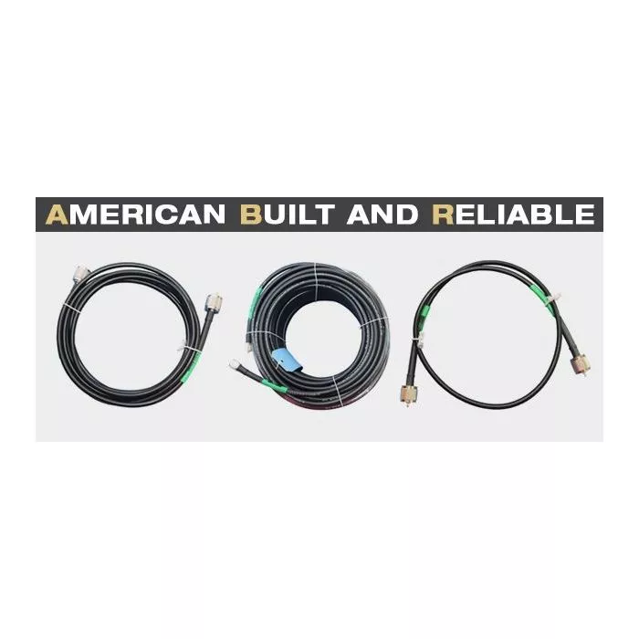 ABR Industries 25ft RG8 Coax Jumper w/ PL259 Ends - Low Loss