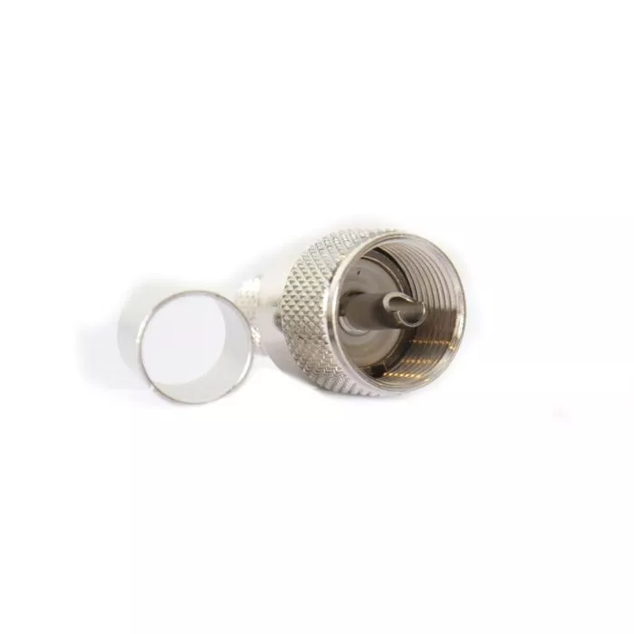 Lands Precision UHF Male PL-259 Connector for LMR-400 | GigaParts.com