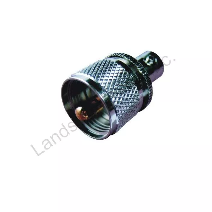 Lands Precision UHF Male PL-259 to BNC Female Adapter | GigaParts.com