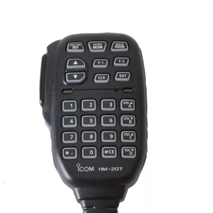 Buy Icom HM-207 Microphone for ID-5100A | GigaParts | GigaParts.com