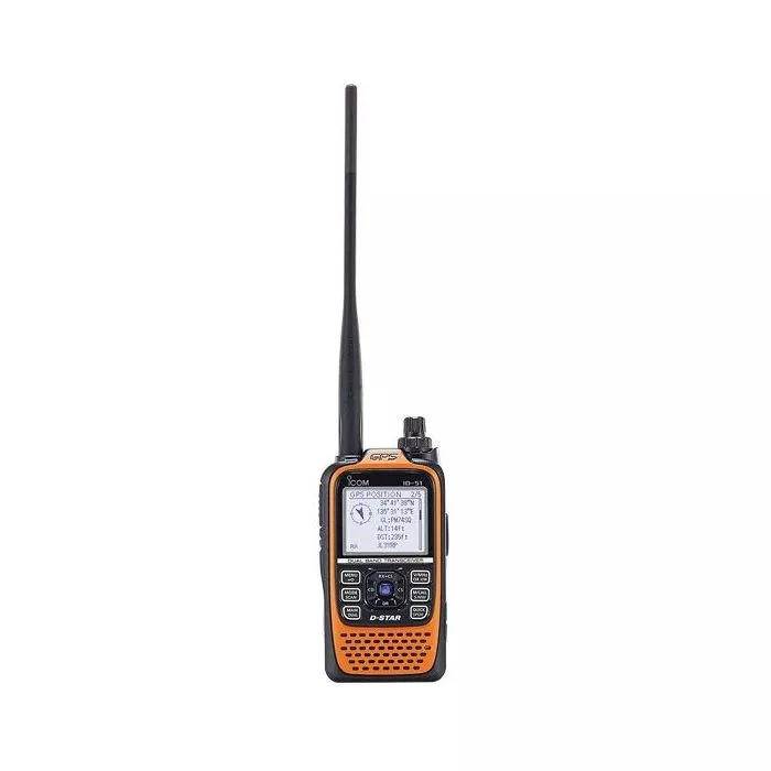 Icom ID-51A Plus 5W Dual-Band D-Star Handheld Amateur Transceiver