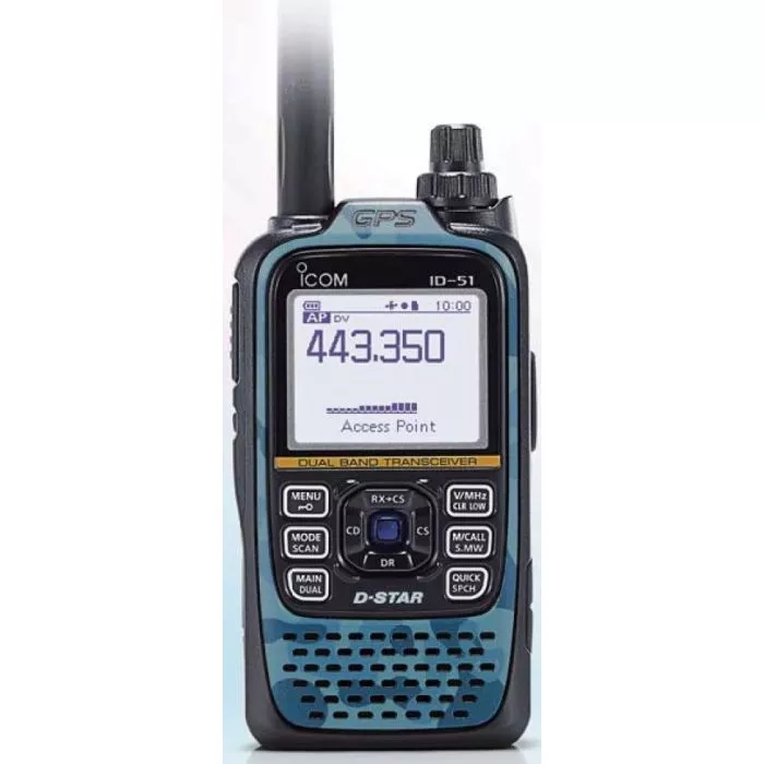 Icom ID-51A Plus 2, ID51A Plus2 Blue | GigaParts.com