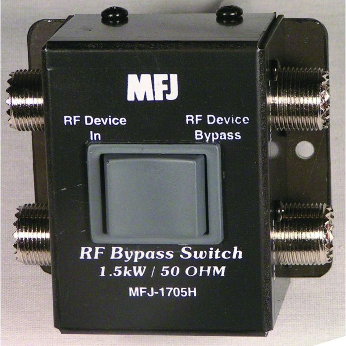 MFJ-1705H RF Bypass Sw DC-600 MHz 1500W