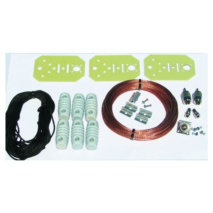 MFJ-2774K Deluxe Dipole Wire Antenna Kit, 80-10M
