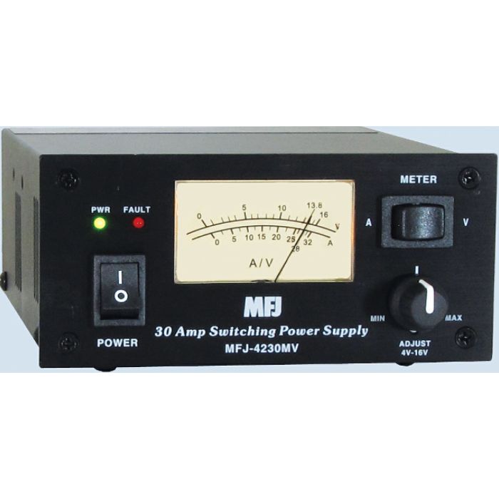 MFJ-4230MV Compact Switching Power Supply 4-16VDC