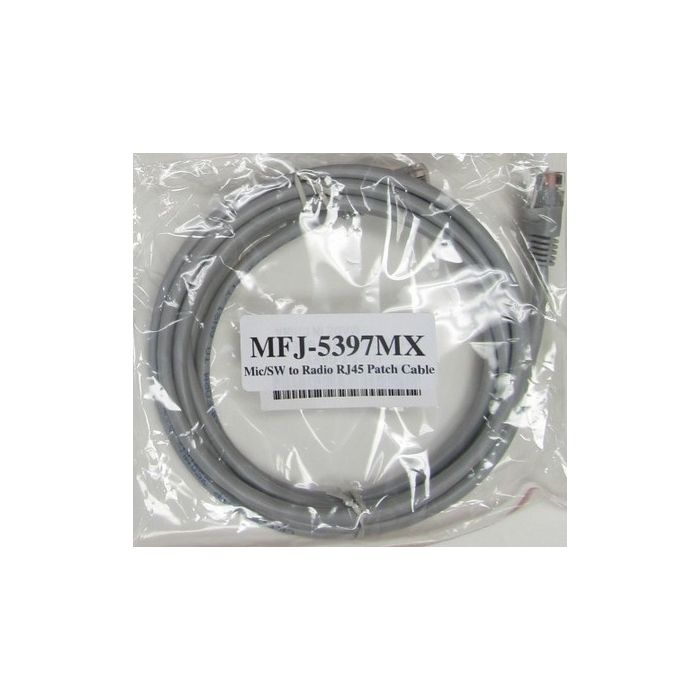 MFJ Cable 8 Pin Modular Mic Plugs - MFJ-5397MX MFJ Cable 8 Pin Modular Mic Plugs - MFJ-5397MX