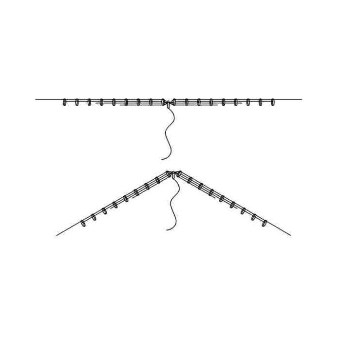 Radiowavz Saturn Fan Dipole 4-20 - SAT4-20