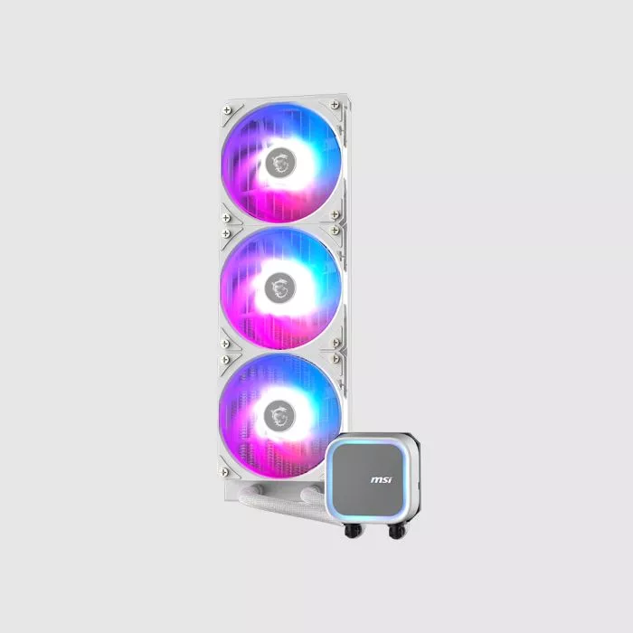 MSI MAG CoreLiquid A13 360mm RGB CPU Cooler - White | GigaParts.com