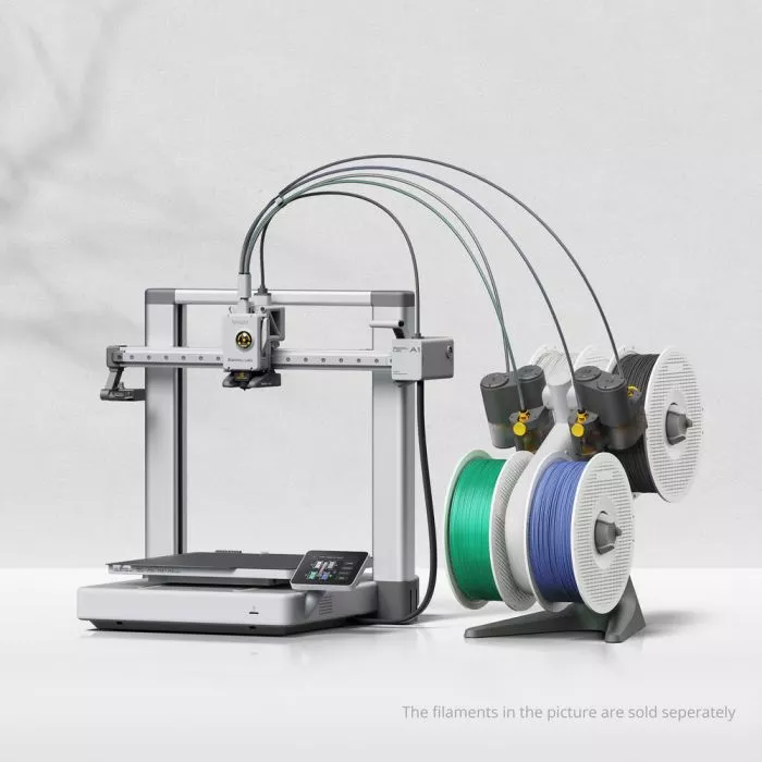 Bambu Lab A1 Combo 3D Printer and AMS Lite GigaParts.com