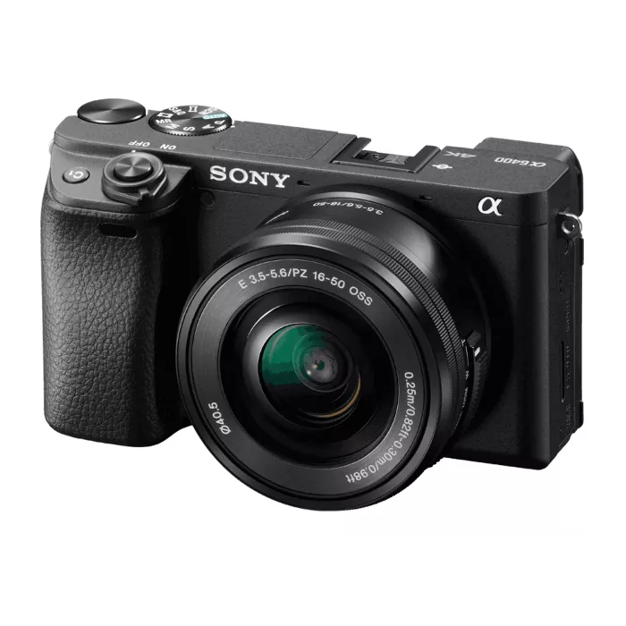 SONY α6400(a6400) ＋ E PZ 16-50mm OSS Sony a6400 Mirrorless Camera with E PZ 16-50mm Lens | GigaParts.com