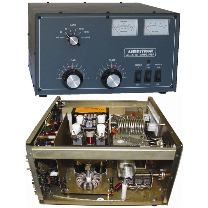 Ameritron AL-811HD HF Amplifier 800W 572B Tubes (x4) US 120VAC