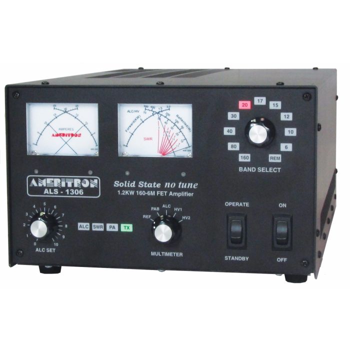 Ameritron ALS-1306 160M - 6M Amateur Radio Band Solid-State Amplifier