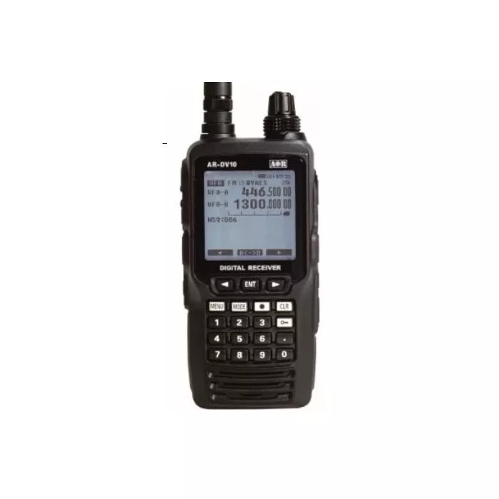 受信機 DIGITAL RECEIVER AR-DV10 AR-DV10 (ARDV10) AORの最新ハンディ型デジタルレシーバー【送料無料