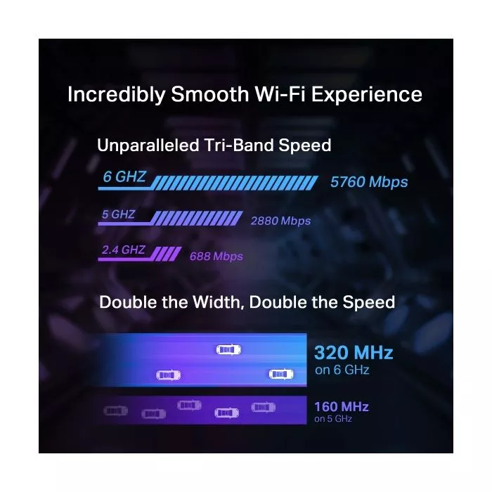 TP-Link BE9300 Wi-Fi 7 PCIe Adapter - Archer TBE550E | GigaParts.com
